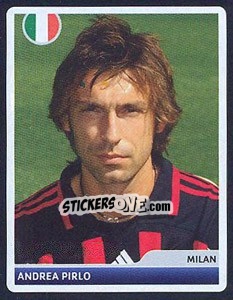 Sticker Andrea Pirlo - UEFA Champions League 2006-2007 n. 117 - Panini