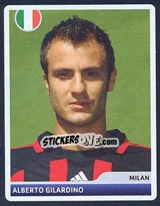 Sticker Alberto Gilardino - UEFA Champions League 2006-2007 n. 121 - Panini