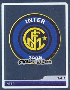 Sticker Inter Milan Logo - UEFA Champions League 2006-2007 n. 124 - Panini
