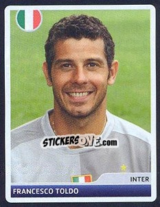 Sticker Francesco Toldo - UEFA Champions League 2006-2007 n. 125 - Panini