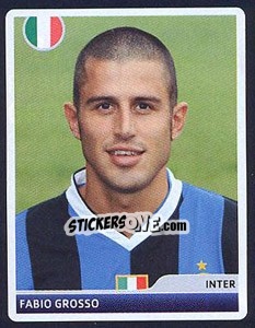 Sticker Fabio Grosso - UEFA Champions League 2006-2007 n. 127 - Panini