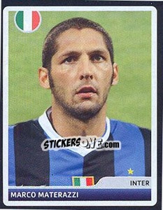 Sticker Marco Materazzi - UEFA Champions League 2006-2007 n. 128 - Panini