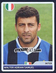 Sticker Walter Adrian Samuel - UEFA Champions League 2006-2007 n. 129 - Panini
