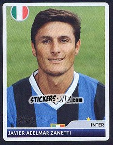 Cromo Javier Adelmar Zanetti