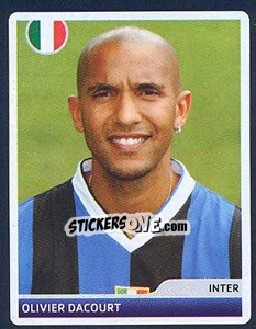 Sticker Olivier Dacourt - UEFA Champions League 2006-2007 n. 133 - Panini