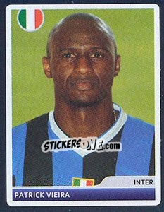 Sticker Patrick Vieira - UEFA Champions League 2006-2007 n. 136 - Panini