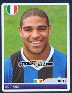 Cromo Adriano - UEFA Champions League 2006-2007 - Panini