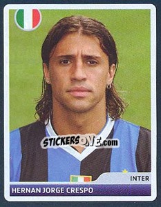 Sticker Hernan Jorge Crespo - UEFA Champions League 2006-2007 n. 138 - Panini