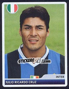 Sticker Julio Ricardo Cruz - UEFA Champions League 2006-2007 n. 139 - Panini
