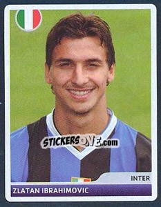 Sticker Zlatan Ibrahimovic - UEFA Champions League 2006-2007 n. 140 - Panini