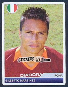 Sticker Gilberto Martinez - UEFA Champions League 2006-2007 n. 144 - Panini