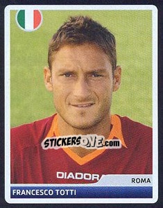 Sticker Francesco Totti - UEFA Champions League 2006-2007 n. 155 - Panini