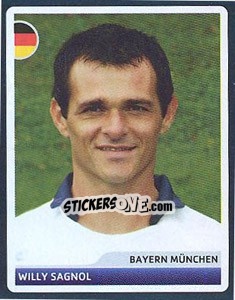 Sticker Willy Sagnol - UEFA Champions League 2006-2007 n. 160 - Panini