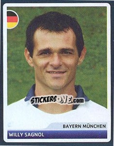 Sticker Willy Sagnol - UEFA Champions League 2006-2007 - Panini