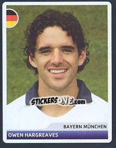 Cromo Owen Hargreaves - UEFA Champions League 2006-2007 - Panini