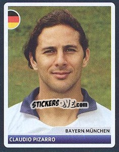 Sticker Claudio Pizarro - UEFA Champions League 2006-2007 n. 173 - Panini