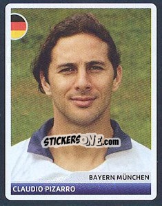 Sticker Claudio Pizarro - UEFA Champions League 2006-2007 - Panini