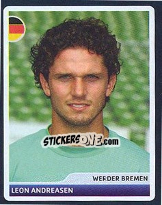 Sticker Leon Andreasen - UEFA Champions League 2006-2007 - Panini