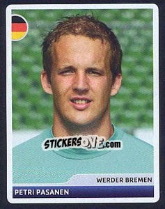 Sticker Petri Pasanen - UEFA Champions League 2006-2007 - Panini