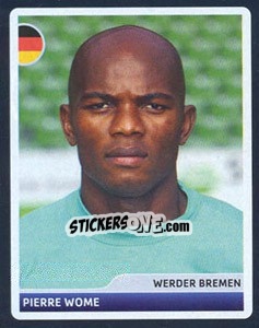 Cromo Pierre Wome - UEFA Champions League 2006-2007 - Panini