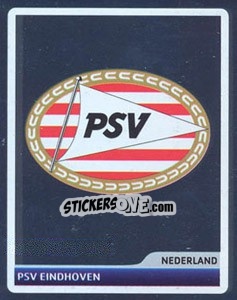 Sticker PSV Eindhoven Logo - UEFA Champions League 2006-2007 n. 192 - Panini