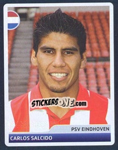 Sticker Carlos Salcido - UEFA Champions League 2006-2007 n. 196 - Panini