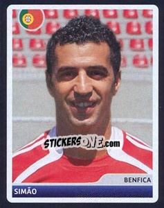 Sticker Simão - UEFA Champions League 2006-2007 n. 221 - Panini