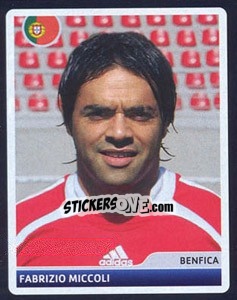 Sticker Fabrizio Miccoli - UEFA Champions League 2006-2007 n. 223 - Panini