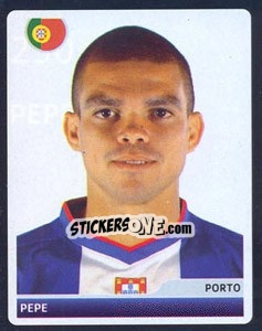Sticker Pepe - UEFA Champions League 2006-2007 n. 230 - Panini