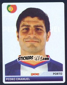 Sticker Pedro Emanuel - UEFA Champions League 2006-2007 n. 231 - Panini