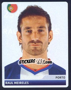 Sticker Raul Meireles - UEFA Champions League 2006-2007 - Panini