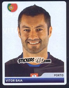 Sticker Vitor Baia - UEFA Champions League 2006-2007 - Panini