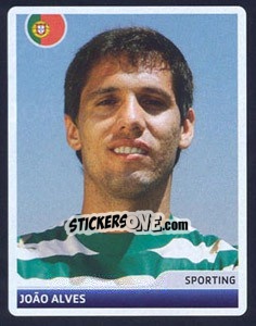 Sticker João Alves - UEFA Champions League 2006-2007 - Panini