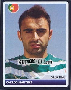 Sticker Carlos Martins - UEFA Champions League 2006-2007 n. 255 - Panini