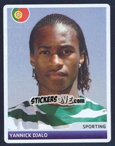 Sticker Yannick Djalo - UEFA Champions League 2006-2007 n. 256 - Panini