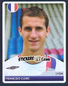 Sticker François Clerc - UEFA Champions League 2006-2007 n. 264 - Panini