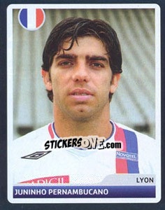 Sticker Juninho Pernambucano - UEFA Champions League 2006-2007 n. 268 - Panini