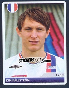 Sticker Kim Källström - UEFA Champions League 2006-2007 - Panini