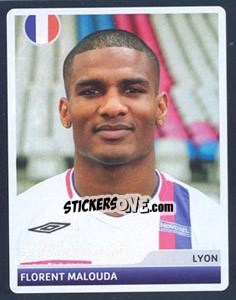 Sticker Florent Malouda - UEFA Champions League 2006-2007 n. 270 - Panini
