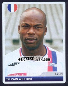 Sticker Sylvain Wiltord - UEFA Champions League 2006-2007 n. 276 - Panini