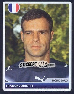 Sticker Franck Jurietti - UEFA Champions League 2006-2007 n. 281 - Panini