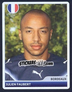 Sticker Julien Faubert - UEFA Champions League 2006-2007 n. 285 - Panini