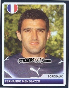 Sticker Fernando Menegazzo - UEFA Champions League 2006-2007 n. 286 - Panini
