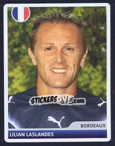 Sticker Lilian Laslandes - UEFA Champions League 2006-2007 n. 293 - Panini