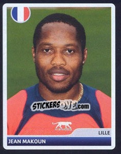 Sticker Jean Makoun - UEFA Champions League 2006-2007 n. 305 - Panini