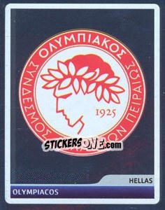 Figurina Olympiacos CFP Logo - UEFA Champions League 2006-2007 - Panini