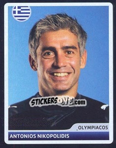 Cromo Antonios Nikopolidis - UEFA Champions League 2006-2007 - Panini