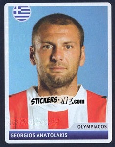 Figurina Georgios Anatolakis - UEFA Champions League 2006-2007 n. 314 - Panini