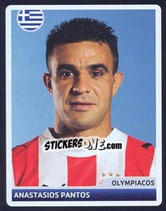 Cromo Anastasios Pantos - UEFA Champions League 2006-2007 - Panini