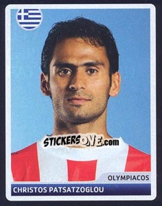 Sticker Christos Patsatzoglou - UEFA Champions League 2006-2007 n. 317 - Panini
